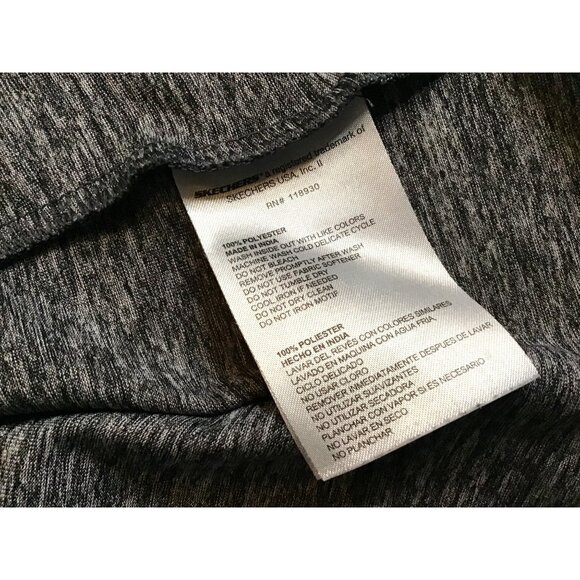 SKECHERS- WOMENS GREY FRONT GRAPHIC TANK TOP SIZE SMALL - Picture 5 of 5